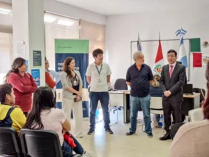 Más de 100 trámites realizó el Consulado de Perú en su visita a Neuquén