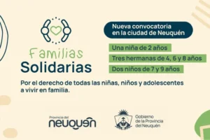 Convocan a Familias Solidarias para acompañar a seis niñas y niños