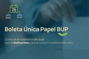 Provincia lanzó el instructivo de la nueva modalidad de voto