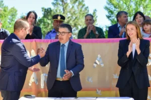 Las Coloradas celebró su 99º aniversario con anuncio de obras