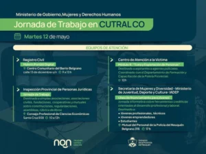 Jornada de trámites y asesoramiento para vecinos de Cutral Co y Plaza Huincul