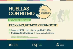 “Huellas con Ritmo” llega a San Patricio del Chañar para fortalecer el bienestar y promover derechos
